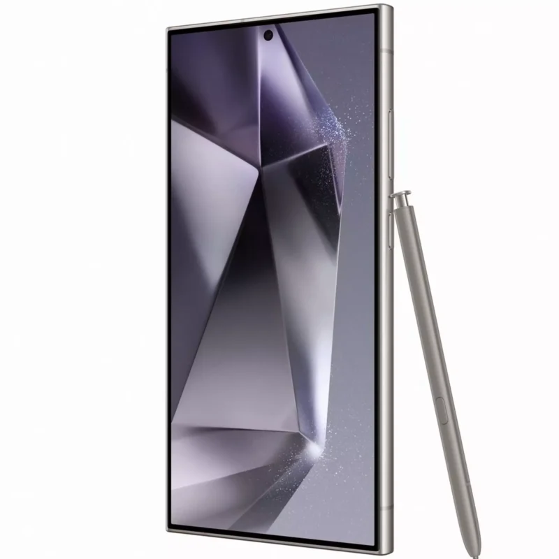 Samsung Galaxy S24 Ultra Phone, 6.8-inch, 12GB RAM, 256GB, SM-S928BZVCMEA – Titanium Violet