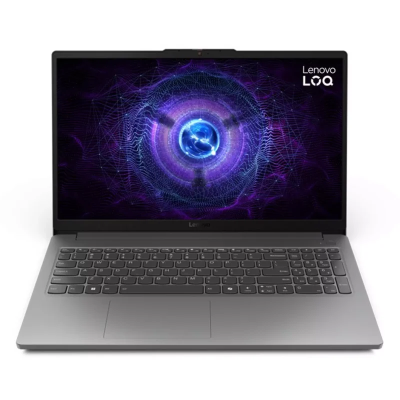 Lenovo LOQ 15IAX9 Gaming Laptop, Intel Core i5-12450HX, 16 GB RAM, 512 GB SSD, 15.6 inches, NVIDIA GeForce RTX 2050 4GB GPI, Windows 11 Home, 83LK001SAX - Luna Grey